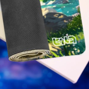 PODKŁADKA POD MYSZ MYSZKĘ Żaba w Krainie Sakury 100x50 TILT Na biurko 7