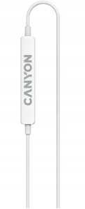 CANYON headphones SEP-6 TYPE-C HiRes sound White 3