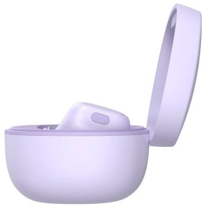 Bezprzewodowe słuchawki dokanałowe Baseus Bowie WM01 (fioletowe) 3