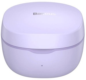 Bezprzewodowe słuchawki dokanałowe Baseus Bowie WM01 (fioletowe) 6
