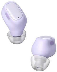 Bezprzewodowe słuchawki dokanałowe Baseus Bowie WM01 (fioletowe) 7