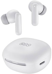Bezprzewodowe słuchawki dokanałowe TWS QCY MeloBuds HT16 Bluetooth 5.4 HFP, A2DP, AVRCP IPX4 (białe) 2