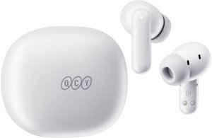Bezprzewodowe słuchawki dokanałowe TWS QCY MeloBuds HT16 Bluetooth 5.4 HFP, A2DP, AVRCP IPX4 (białe) 6