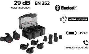 PerfectPro H-10 Earprotection Baustellen-InEar-Kopfhörer 1