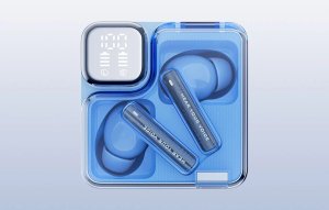 Słuchawki QCY Bezprzewodowe słuchawki dokanałowe TWS MeloBuds Neo T31 (niebieskie) 3