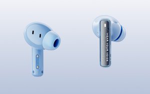 Słuchawki QCY Bezprzewodowe słuchawki dokanałowe TWS MeloBuds Neo T31 (niebieskie) 4
