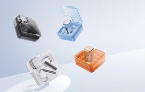 Słuchawki QCY Bezprzewodowe słuchawki dokanałowe TWS MeloBuds Neo T31 (niebieskie) 8