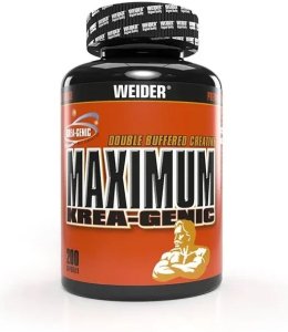 Weider - Kreatyna, Maximum Krea-Genic, 200 Kapsułek 1