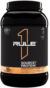 Rule One - Odżywka Białkowa Source7 Protein, Chocolate Peanut Butter Gelato, Proszek 913g 1