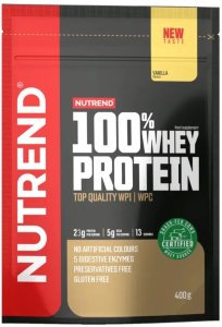Nutrend - Odżywka Białkowa 100% Whey Protein, Wanilia, Proszek 400g 1