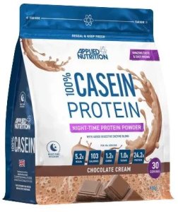 Applied Nutrition - Białko Kazeinowe 100% Casein Protein, Krem Czekoladowy, Proszek 900g 1
