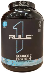 Rule One - Odżywka Białkowa Source7 Protein, Birthday Cake Gelato, Proszek 2280g 1