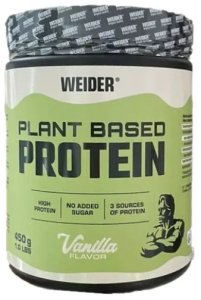 Weider - Odżywka Białkowa, Plant Based Protein, Wanilia, Proszek 450g 1