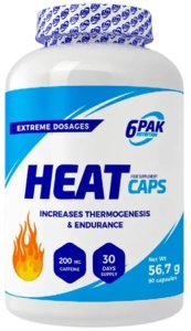 6PAK -  Heat Caps, 90 kapsułek 1