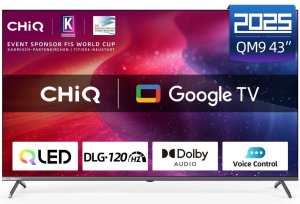 CHiQ U43QM9G TV 43", UHD QLED  Google TV 1