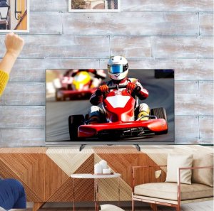 CHiQ L32FM9E TV 32", FHD, LED, metalická bezrámečková, Smart, Google TV, HDR, Chromecast 3