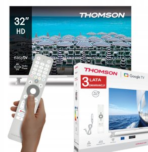 TELEWIZOR THOMSON 32HD2S13W biały HD 1