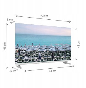 TELEWIZOR THOMSON 32HD2S13W biały HD 2