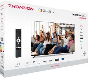 TELEWIZOR THOMSON 50UG4S14 UHD 4K SMART Google TV, boczne nóżki 5