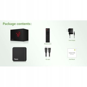 W2 4K Smart TV Box 2GB +16GB Android 2