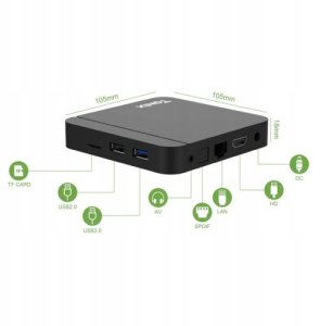 W2 4K Smart TV Box 2GB +16GB Android 5