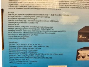 Extralink Home Tuner Dekoder Dvb-T2 Tv Naziemnej H.265 Hevc Full Hd Usb Hdmi + Pilot 4