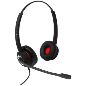 Plusonic Zestaw Słuchawkowy On Ear 6337-10.2P_Bbb Przewodowa Czarny 1