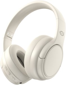 Conceptronic PARRIS03C słuchawki/zestaw słuchawkowy Przewodowy i Bezprzewodowy Opaska na głowę Muzyka Bluetooth Kremowy 1