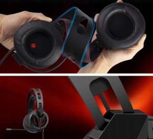 Słuchawki Gamingowe Headset Gracza Pc Ps4 Xbox Led 13