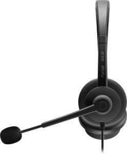 Słuchawki Axtel AXH-ACEUCD słuchawki/zestaw słuchawkowy Przewodowa Opaska na głowę Biuro/centrum telefoniczne USB Type-C / USB Type-A Czarny 2