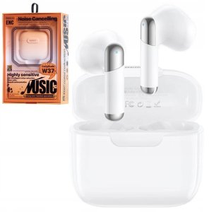 Słuchawki Bluetooth REMAX TWS W37 WHITE ENC BT 5.4 4