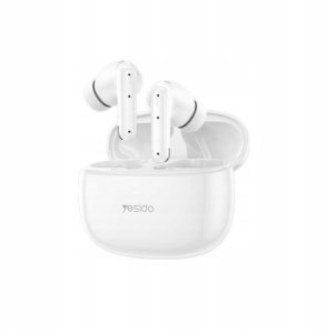 yesido Słuchawki TWS28 (ANC&ENC) BT 5.3 250mAh, WHITE / BIAŁY 1