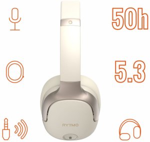 HDP1001CR RYTMO ELEGANCE Słuchawki nauszne kremowe 3