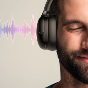 HDP1001BK RYTMO ELEGANCE Słuchawki nauszne czarne 4