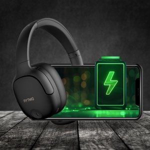 HDP1001BK RYTMO ELEGANCE Słuchawki nauszne czarne 6