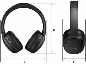 HDP1001BK RYTMO ELEGANCE Słuchawki nauszne czarne 10