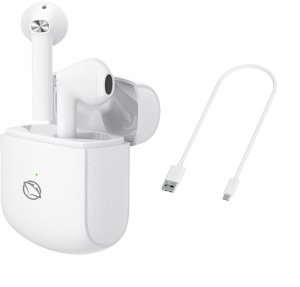 Słuchawki bezprzewodowe TWS Manta Rytmo X Białe 12