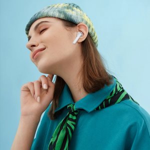 Słuchawki bezprzewodowe TWS Manta Rytmo X Białe 3