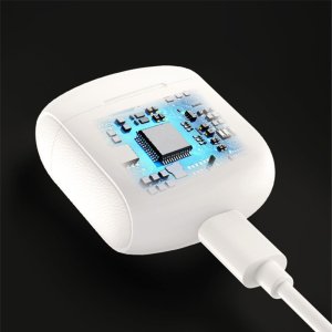 Słuchawki bezprzewodowe TWS Manta Rytmo X Białe 5