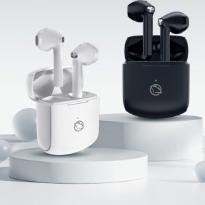 Słuchawki bezprzewodowe TWS Manta Rytmo X Białe 10