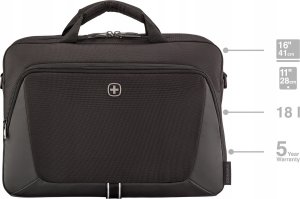 WENGER XE Brief 16 40,64cm 16Zoll Laptop Briefcase with Tablet Pocket Black 7