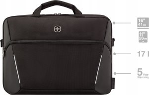 WENGER XE Compact Brief 16 40,64cm 16Zoll Laptop Briefcase with Tablet Pocket Black 7