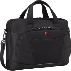 WENGER Altair Brief 35,56cm 14Zoll - 40,64cm 16Zoll Laptop Briefcase with Tablet Pocket Black 1