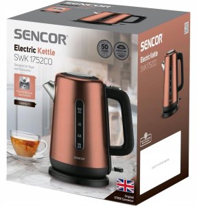 Czajnik Sencor Electric, stainless steel kettle SENCOR SWK 1752CO, 1.7 l 2