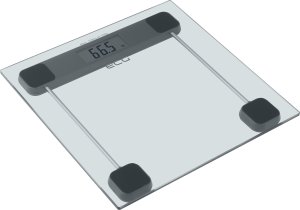Bathroom scales ECG OV 137 Glass 3