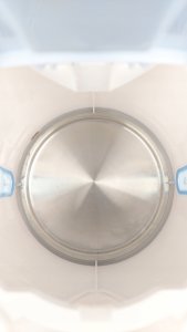 Electric, plastic kettle ECG RK 1022, blue, 1 l 12