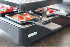 Unold 48755 grill raclette 8 os. 1300 W Czarny 1
