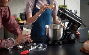 Mikser planetarny Robot kuchenny LOVIO ChefAssistant czarny LVSTM01BK 2