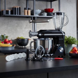 Robot planetarny Lovio Mikser planetarny Robot kuchenny LOVIO ChefAssistant Plus czarny LVSTM02PBK 2