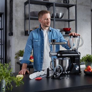 Robot planetarny Lovio Mikser planetarny Robot kuchenny LOVIO ChefAssistant Plus czarny LVSTM02PBK 5